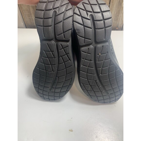 Oofos OOmg Boots Tall Black Shoes Recovery Pull On Nylon Round Toe Womens 9.5 - Picture 6 of 8